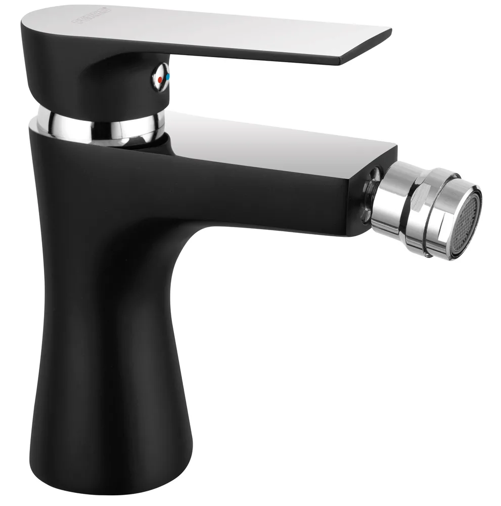 Смеситель для биде Ferro Square Black BAQ6BLC