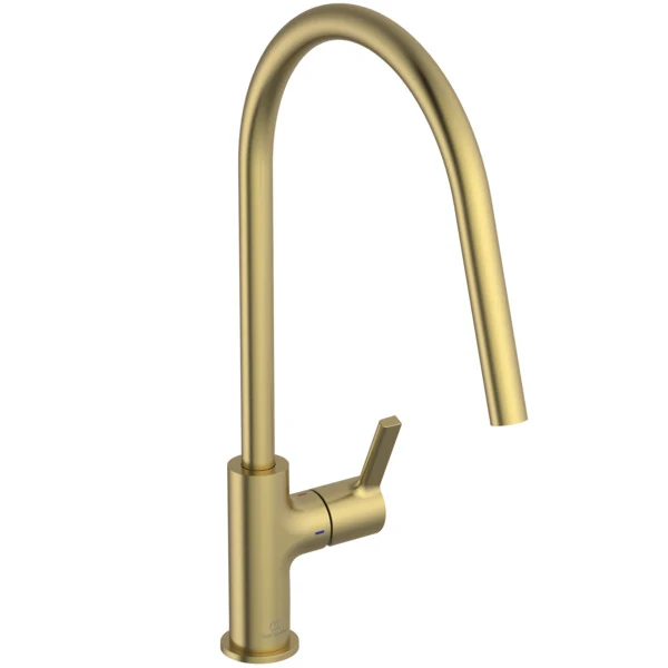 Смеситель для кухни Ideal Standard Gusto 360 Brushed Gold — 1