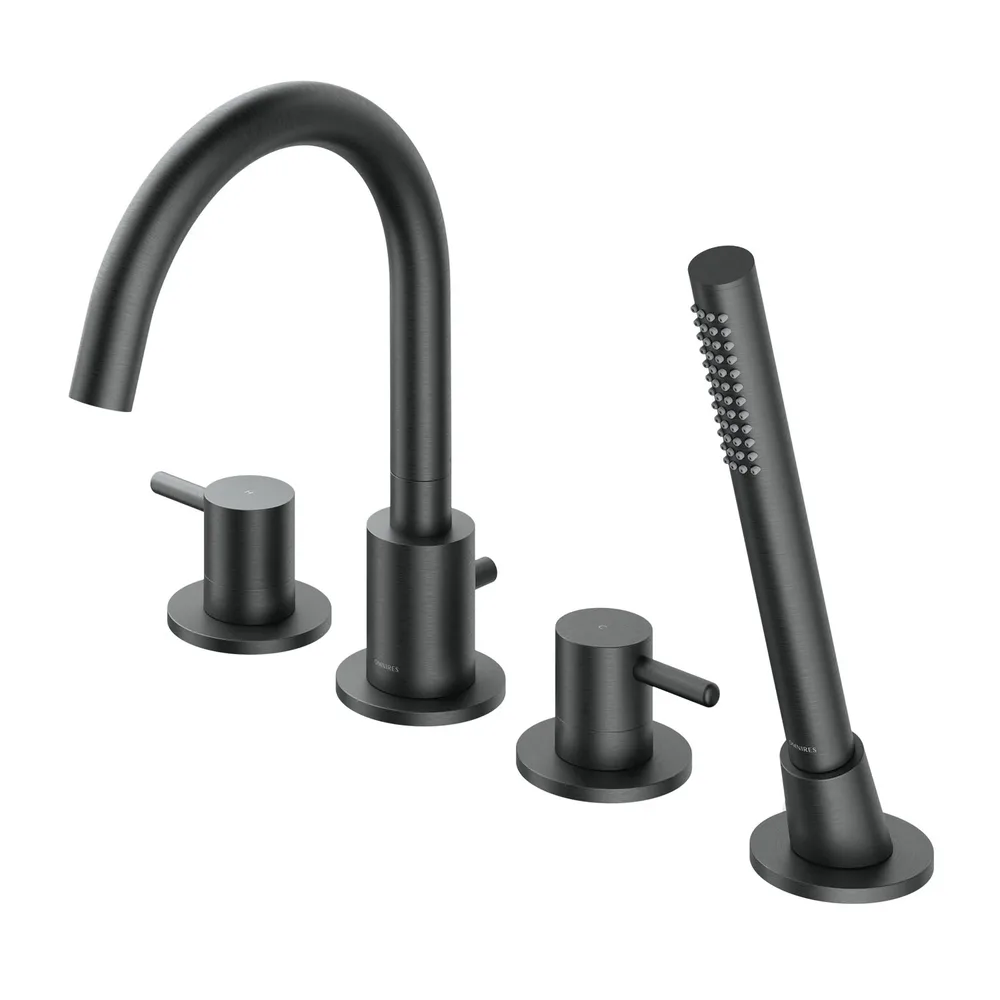 Baterie cu montaj pe cada Omnires Y Brushed Graphite