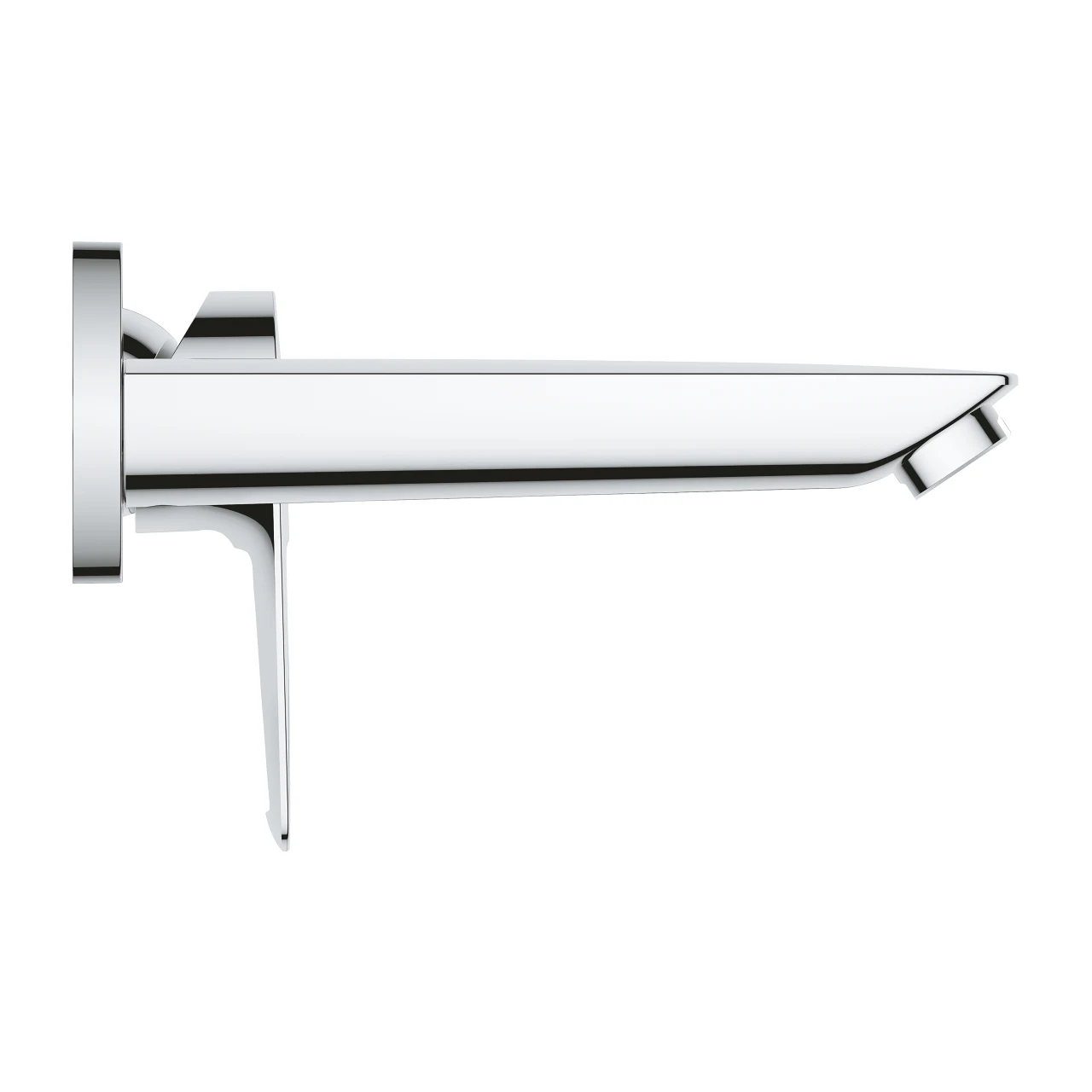 Смеситель встраиваемый для раковины Grohe Bauloop Square + монтажный корпус — 3
