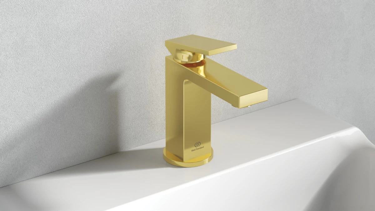 Смеситель для раковины Ideal Standard Atelier Extra Brushed Gold — 4