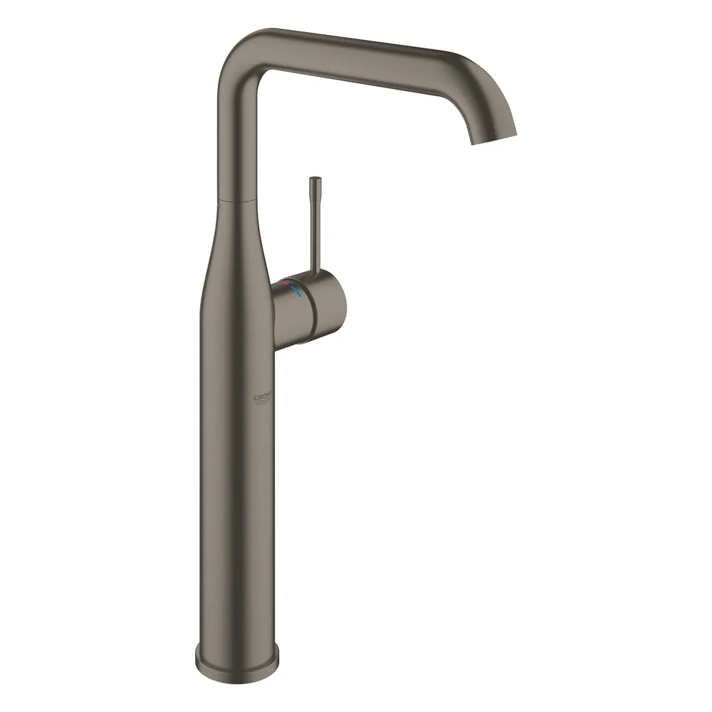 Смеситель для раковины высокий Grohe Essence XL Brushed Hard Graphite