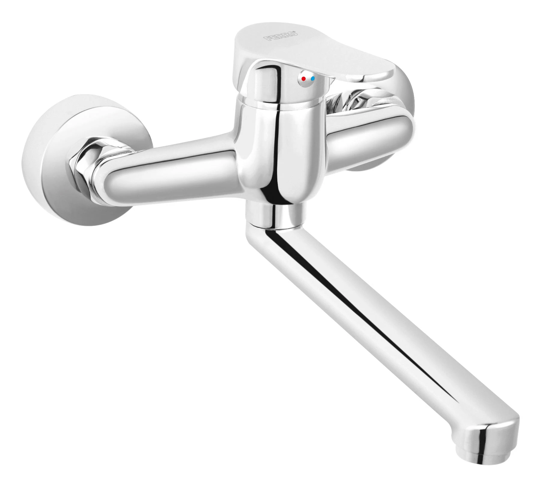 Baterie universală cu pipă mobilă 20 cm Ferro Isso BIS5 — 1