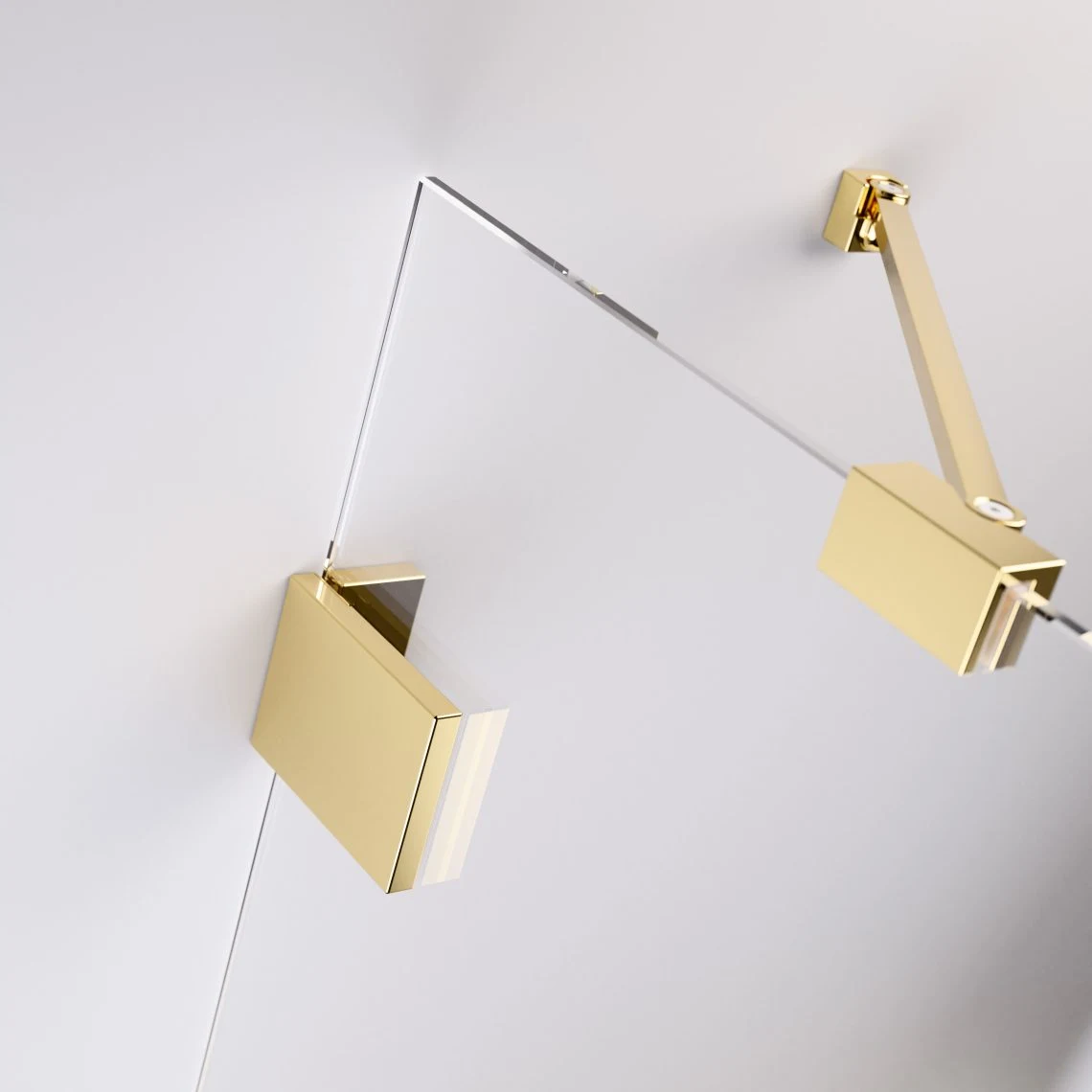 Душевая кабина Radaway Essenza Pro Gold PDD 90x90 h=200 — 2