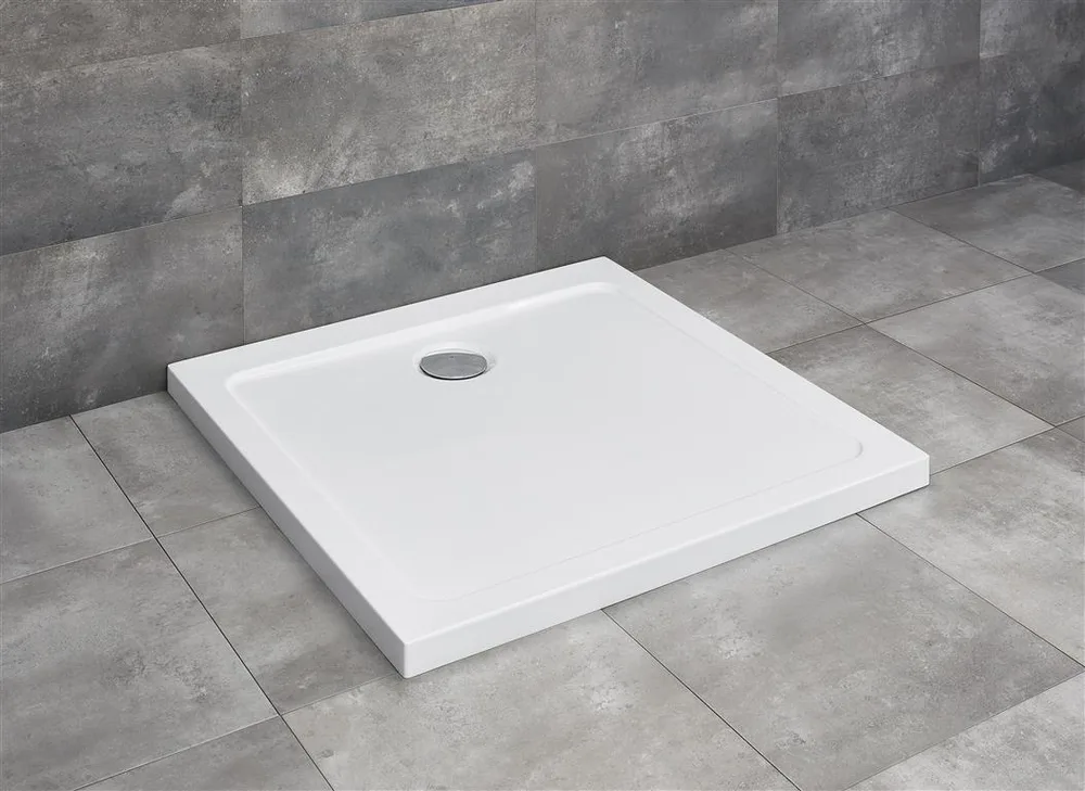 Душевой поддон акриловый Radaway Doros C 80x80x4.5 cm White