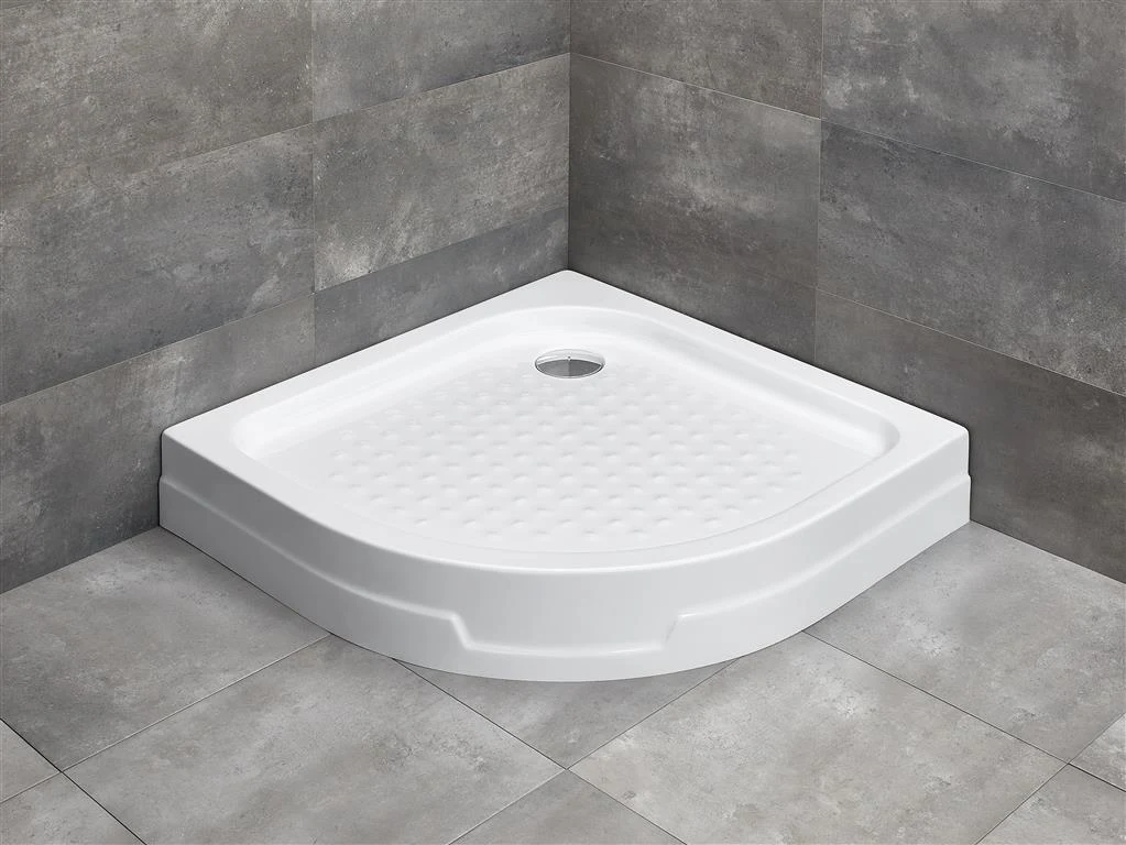 Cadita dus din acril Radaway Rodos A 90x90x16.5 cm — 1