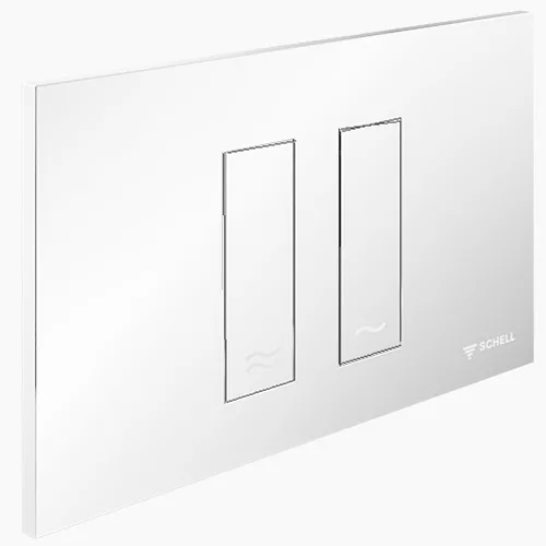 Кнопка смыва Schell WC Tower White