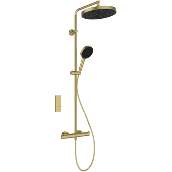 Душевая система термостатическая Ideal Standard Ceratherm T125+ Brushed Gold