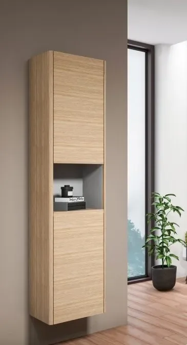 Dulap penal Orka Duden Odeon White 168x40x30 cm