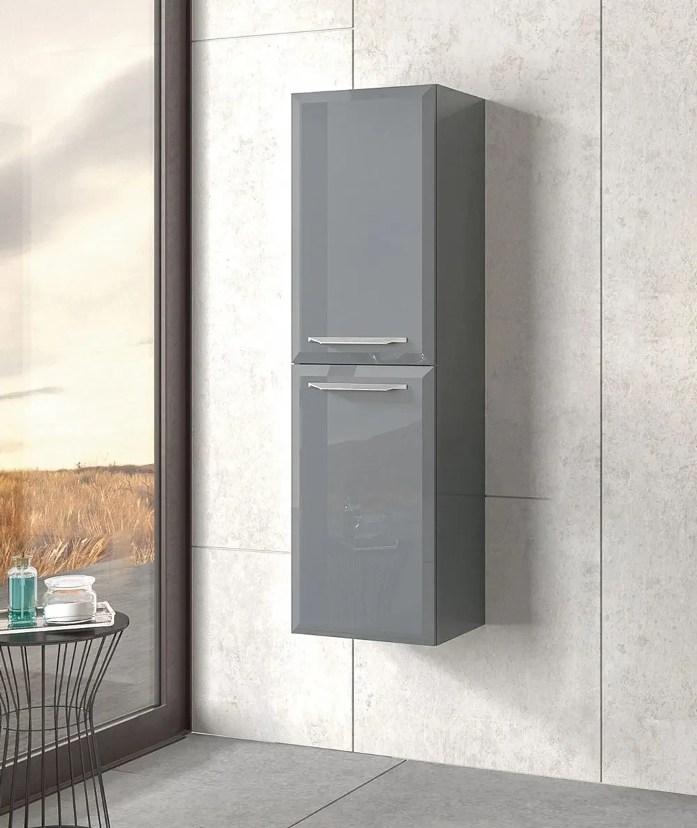 Шкаф-пенал Orka Nuvola Anthracite 138x40x32 cm — 1