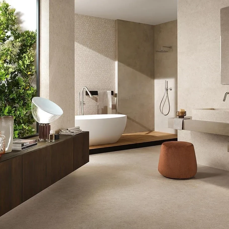 Gresie Atlas Concorde BStone Ivory 60x120 Grip — 2