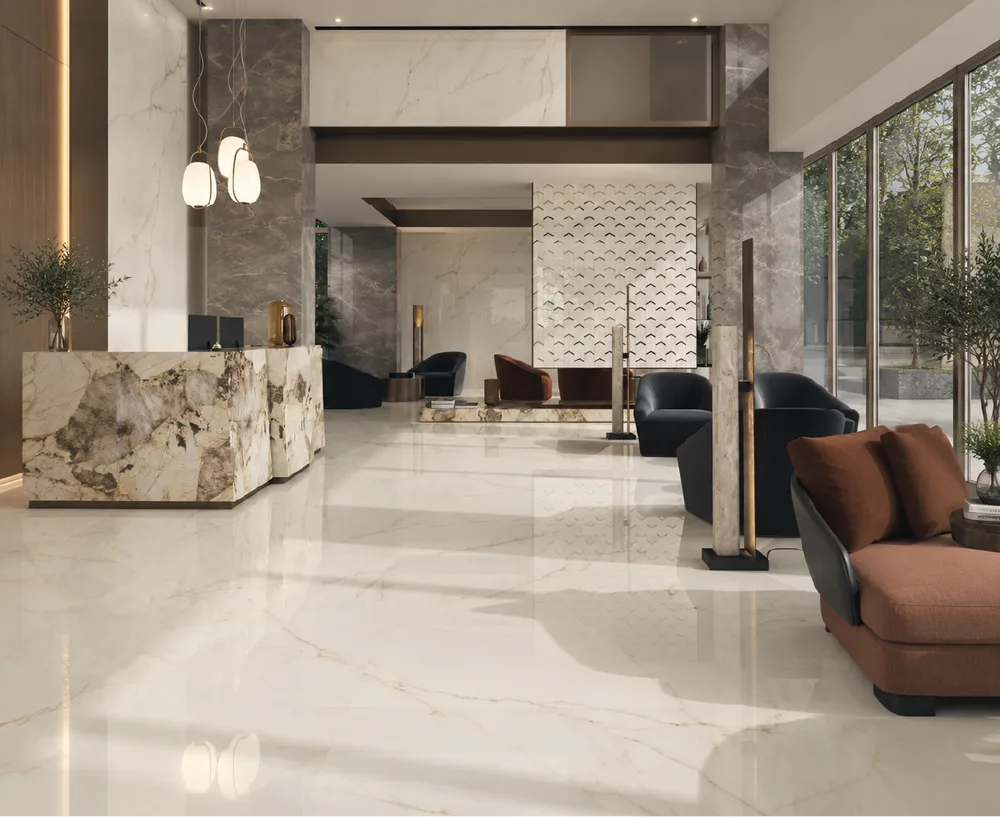 Gresie Atlas Plan Calacatta Apuano Silk 12mm ST 162x324