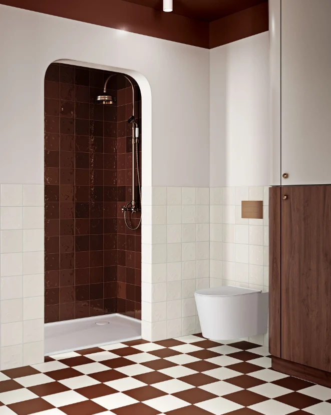 Плитка RIBESALBES EARTH WINE GLOSS PB 15X15 — 1