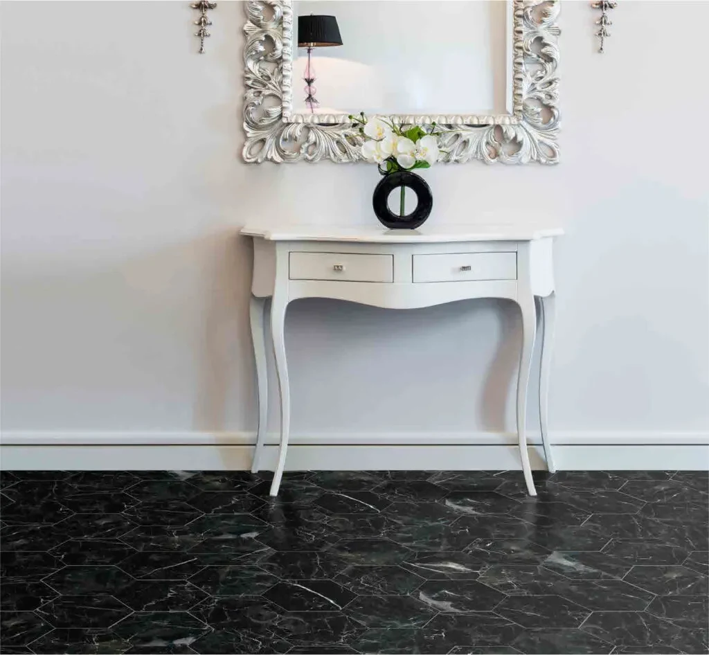 Плитка RIBESALBES HEX NERO PO 15x17,3 — 1
