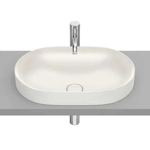 Умывальник врезной Roca Inspira Round 55x37 cm Beige