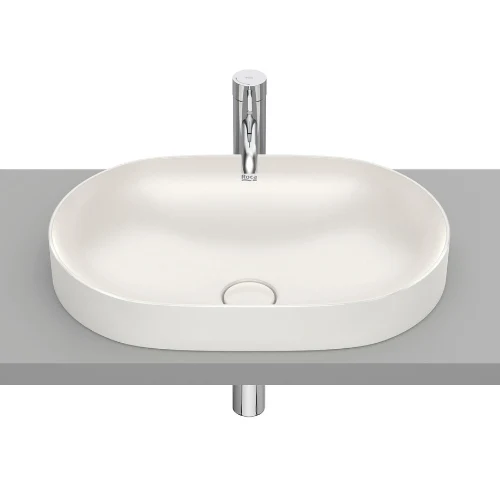 Lavoar in blat Roca Inspira Round 55x37 cm Beige — ROCA, Lavoare