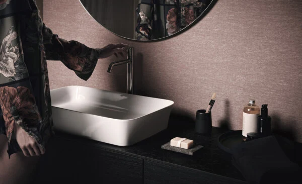 Lavoar pe blat tip bol Ideal Standard Atelier Ipalyss fara preaplin 55x38 cm Alb Lucios — vedere 4