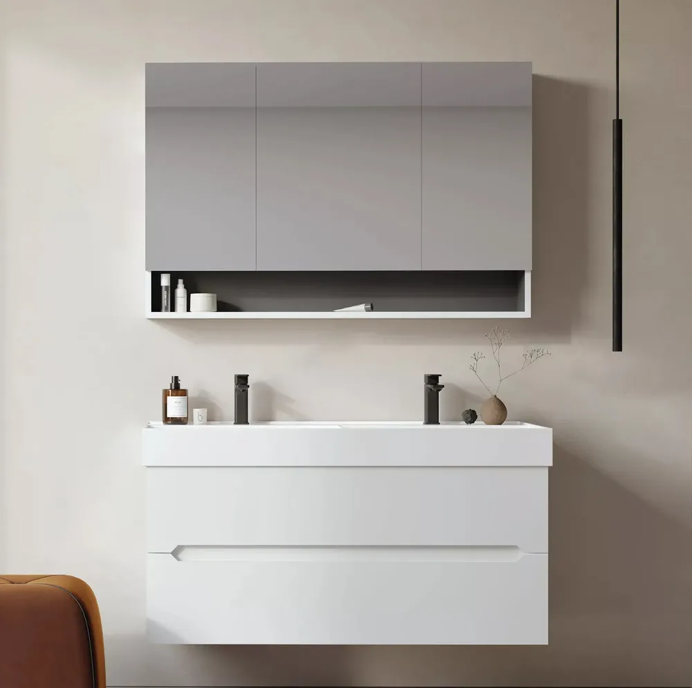 Mobilier de baie Orka Malta White 120 cm