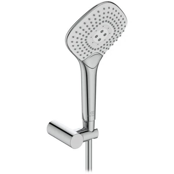 Para duș cu 3 pulverizări cu furtun și suport Ideal Standard IdealRain Cube Diamond XL3 -125
