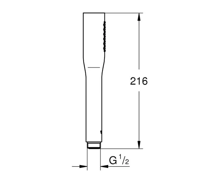 Para duș stick Grohe Euphoria Cosmopolitan Brushed Hard Graphite — 2