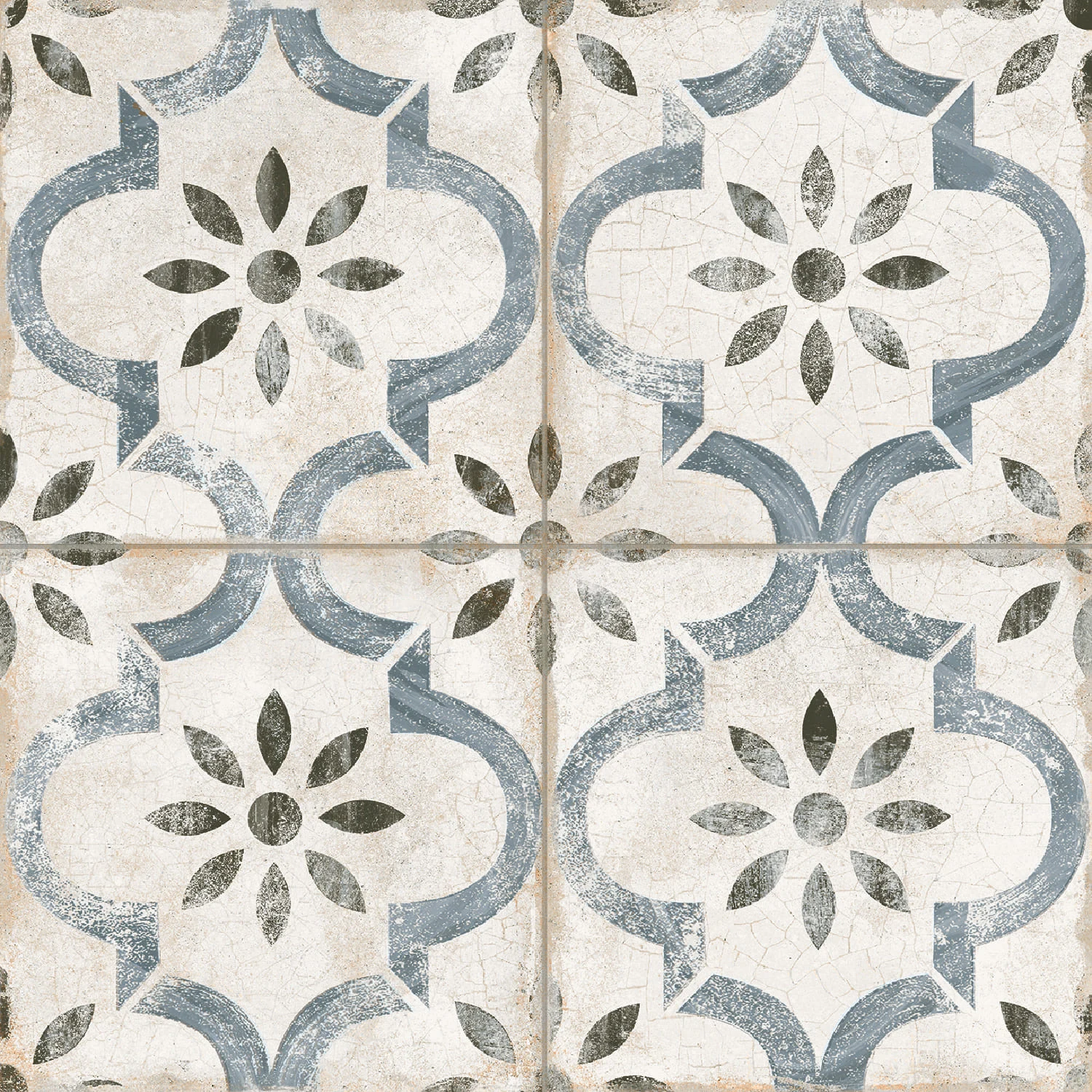 Плитка PRE.LEEDS BLUE 45x45 — Prissmacer, Плитка