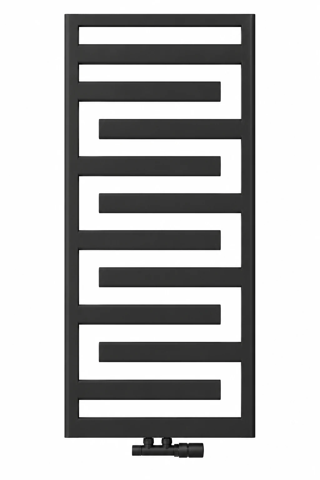 Radiator baie din otel Zehnder Tetris 1100x500mm Black