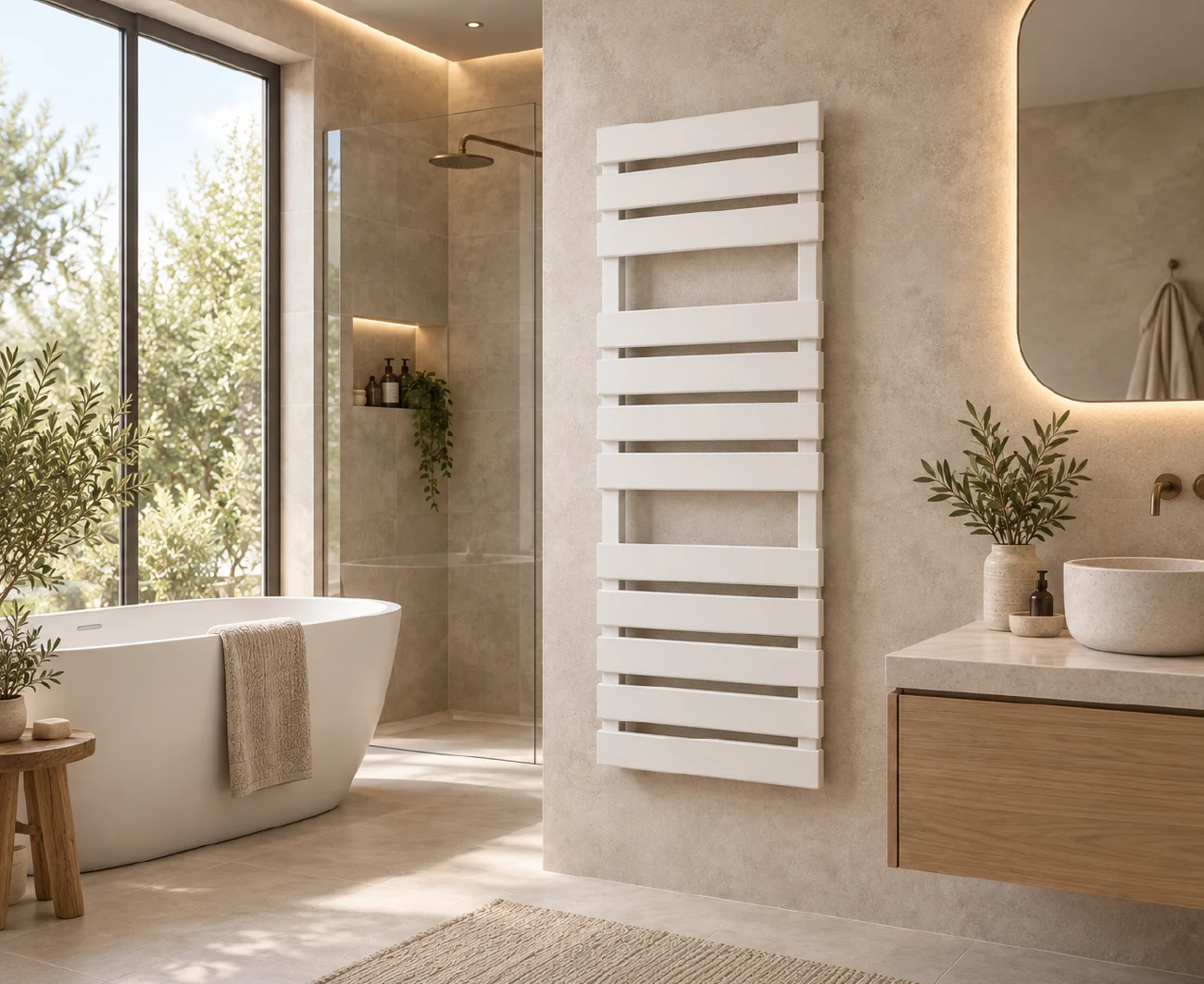 Radiator baie RIDEA 450 x 1180 Rettangolo — vedere 2