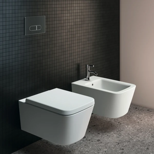 Vas WC suspendat Ideal Standard Atelier Blend Cube AquaBlade Alb Satinat — 2