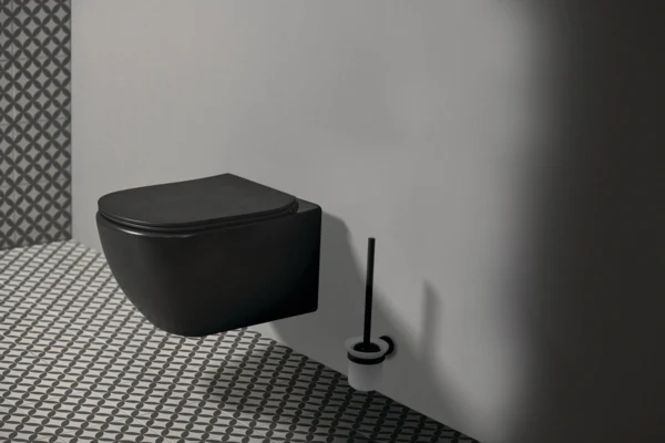 Vas WC suspendat Ideal Standard Tesi AquaBlade Negru Satinat — vedere 4