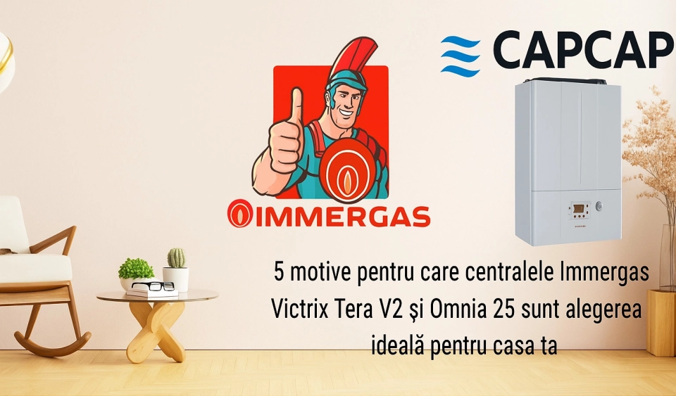 5 причин, почему котлы Immergas Victrix Tera V2 и Omnia 25 — идеальный выбор для вашего дома