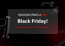 Черная пятница 2025 в CapCap.md: 10–30 ноября, скидки до -70% | на отопление, сантехнику и мебель для ванной