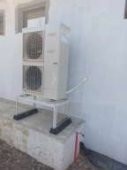 Instalare sistema de apeduct, canalizare, obiecte sanitare și încălzire cu pompă de căldură