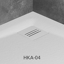 Решетка для поддона Radaway Kyntos белый 130x130 mm (HKA-04)