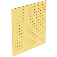 Palarie dus Ideal Standard IDEALRAIN CUBE 400x400 Easy Clean Brushed Gold A5806A2