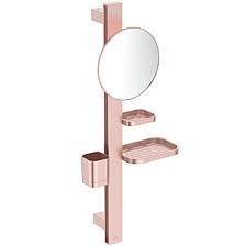 Beauty Bar Ideal Standard S ALU+ Розовый (Зеркало 200mm+Полка+Стакан+держатель полотенец) BD589RO
