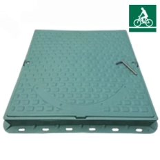 35878-3  Capac patrat polimer pt gradina verde A15