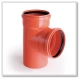 Тройник канализационный KompaktKIT PVC 87D.110x110