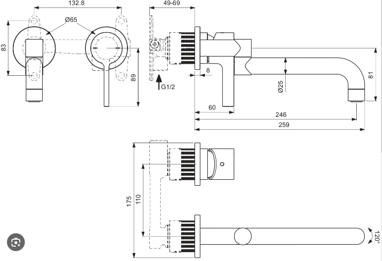 Baterie bucătărie Ideal Standard Gusto — vedere 5