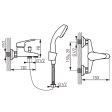 Baterie cada Ferro Smile BSM11 cu accesorii