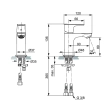 Смеситель для раковины Ideal Standard Atelier Connect Air Piccolo A7018AA