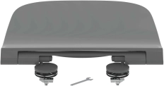 Крышка для унитаза Ideal Standard i.life B Glossy Grey T500358