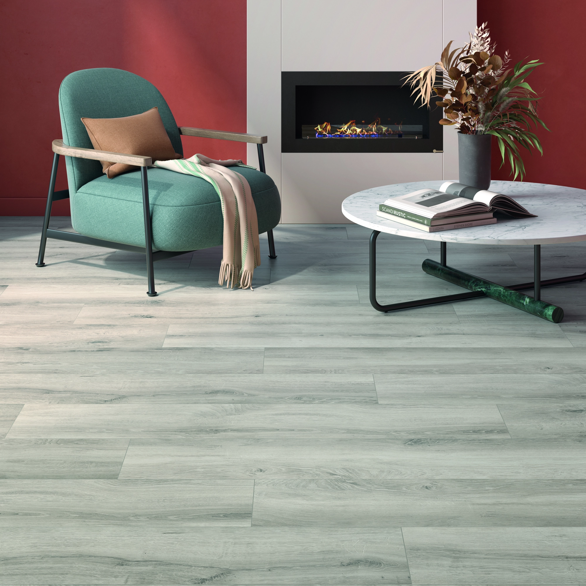ESSENZA GRIS MAT Rect. 22,5x119,5 — 5