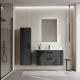 Mobilier de baie ORKA Bari 65 Anthracite Mobilier de baie ORKA Bari 65 Anthracite