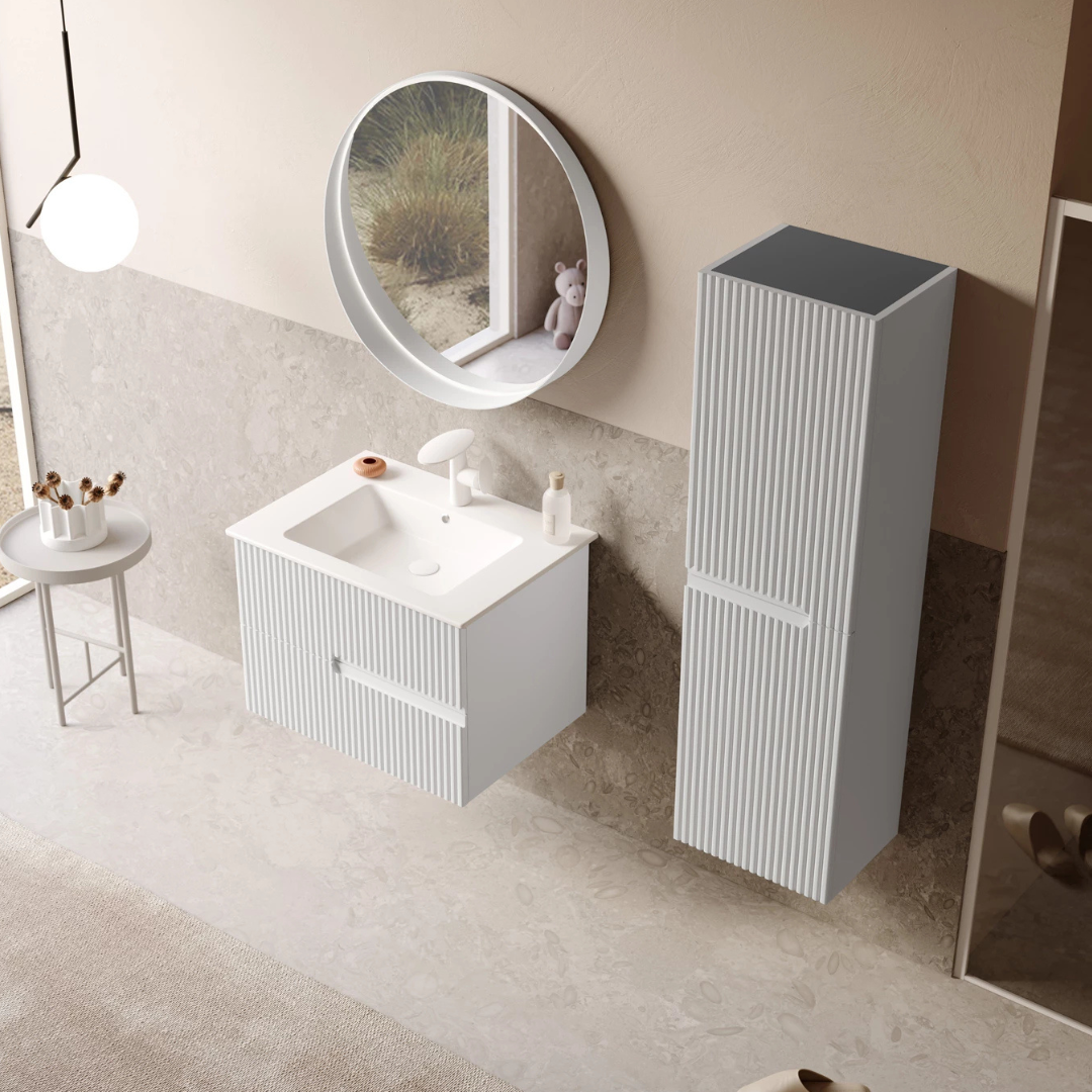 Mobilier de baie ORKA Moonlight 70 White matt — 3