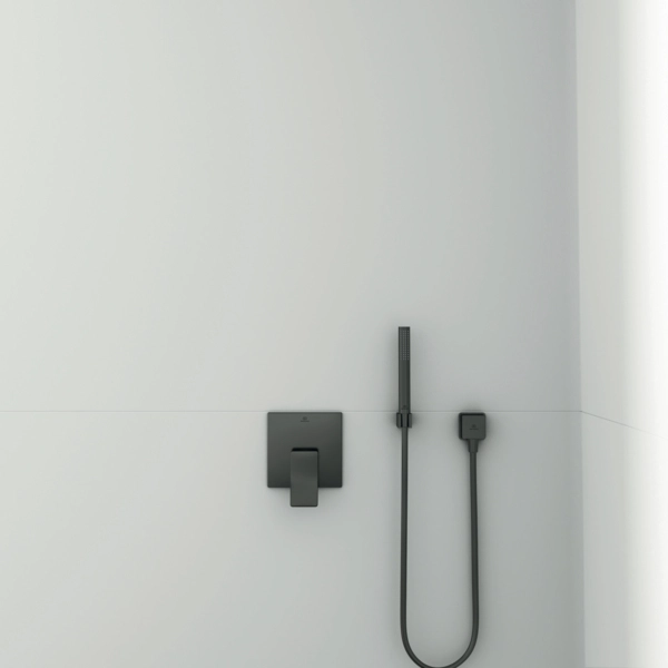 Baterie duș încastrată 1 cale Ideal Standard Atelier CONCA Magnetic Grey A7373A5