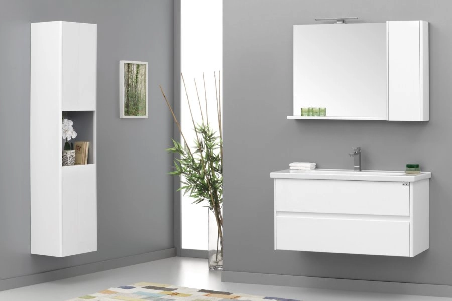 Dulap penal ORKA Duden 168x40x30 White