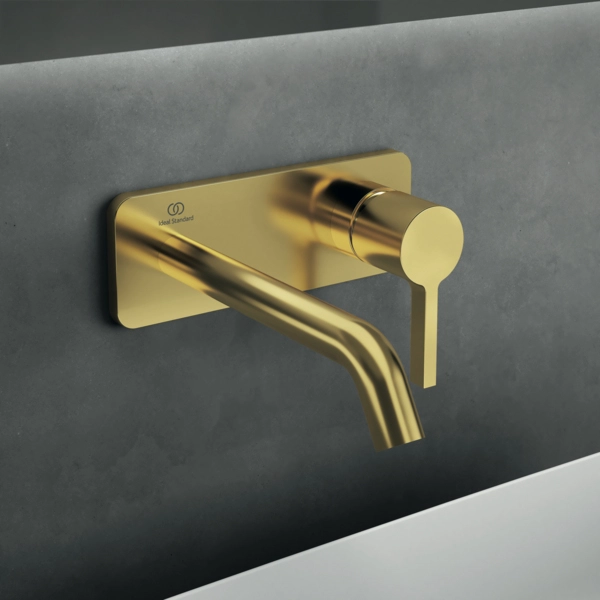Смеситель встраиваемый для раковины Ideal Standard Atelier Joy Brushed Gold (с планкой) — вид 2
