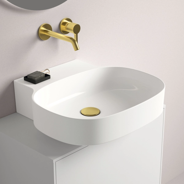 Смеситель встраиваемый для раковины Ideal Standard Atelier Joy Brushed Gold — 3