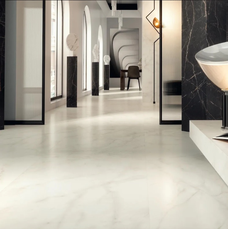 Gresie Marvel Calacatta Delicato 75x150 LP — vedere 5