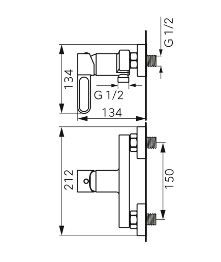 Смеситель для душа FDesign Zaffiro — 2
